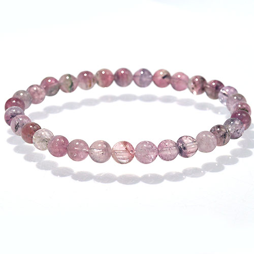 〔K1812-3〕高品質 約6mm ピンクトルマリン ブレスレット Tourmaline ブレスレット｜Silva Tilia 12,045円