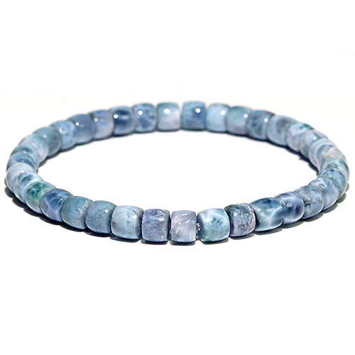 【高品質】パープルラリマー ブレスレット10mm ペクトライト ドミニカ　【B】 高品質】パープルラリマー ブレスレット10mm ペクトライト ドミニカ 【B】