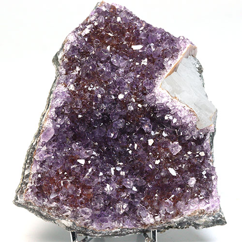 〔D360-11〕Amethyst ウルグアイ産 アメジストクラスター 鉱物原石【メ－ル便不可】