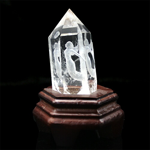 水晶　天然石　ハンドメイド 楽天市場】置物 クォーツ 水晶 天使 ハンドメイド品 1点物