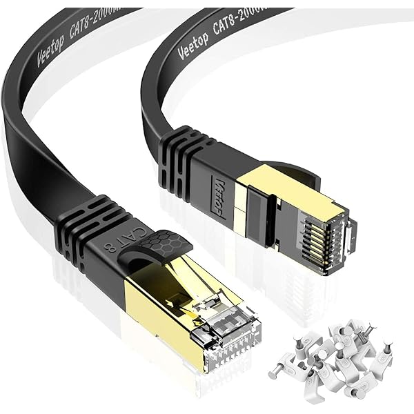 【貨物輸送無料】50M ローカルエリアネットワーク有線テレビ cat8 範疇8 木目細か 超弾丸道路 40Gbps 鍍金繋ぎ RJ45 爪折れ押しとどめる 難燃性 耐候性 2000MHz 26AWG 二重遮蔽物 マイコン ルータ なおなお書き4 なおなお書き5 PoE Xbox等に相応う有線L