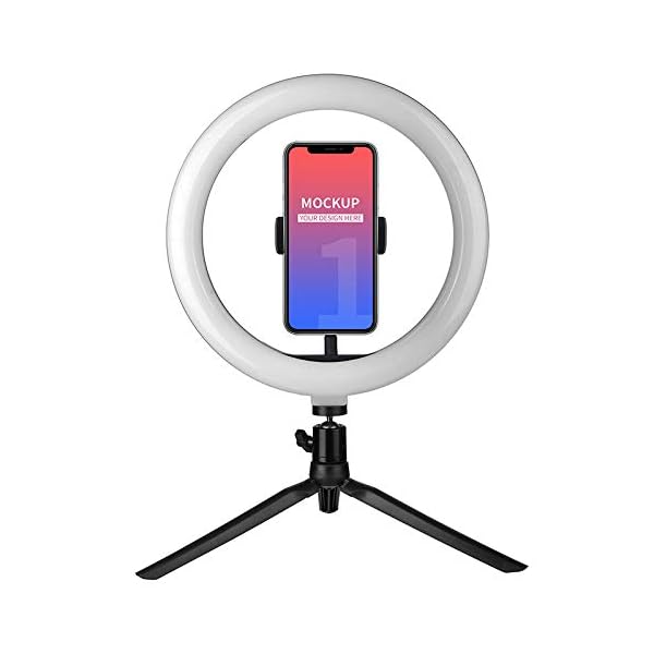 楽天市場】Boobaaaリングライト10インチ卓上三脚スタンドスマホ