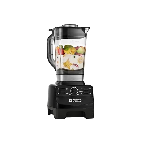 ☆ミキサー ブレンダー 大容量 2L 8枚刃 スピード調整 ブラック ☆ミキサー ブレンダー 大容量 2L 8枚刃 スピード調整 ブラック