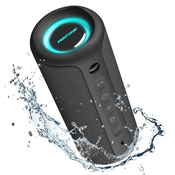 【送料無料】BoomPro Bluetooth スピーカー 40W出力 IPX7防水 ブルートゥース スピーカー 重低音 アウトドア ワイヤレス Bluetooth5.3 RGB LEDライト DSP処理 PC パソコン 車載/パッシブラジエーター搭