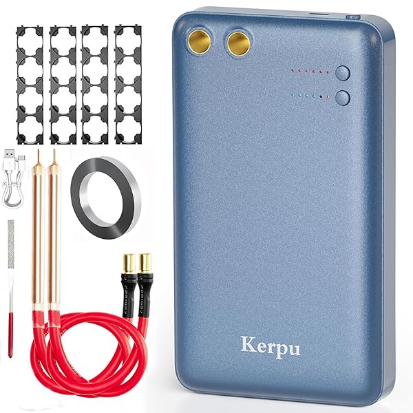 【貨物輸送無料】斑点模様溶接機, 11段携帯型溶接機, 5000mAh 自動小銃/手動モードミニスポット溶接機 申し受ける式,斑点模様溶接 DIY 18650/21700蓄電池バッテリ風呂敷き包みの組み上げる古くさい作り付けるを取りつくろう, 日本語の言いあらわす書をダウンロードできます（青）