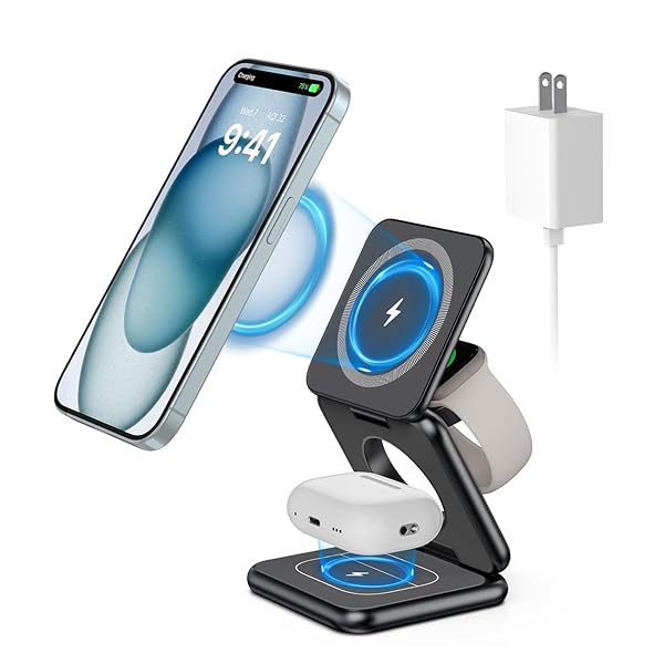 KUXIU 折りたたみ式マグネット充電スタンド KUXIU X36 折りたたみ式マグネティック スタンド for Samsung Tab