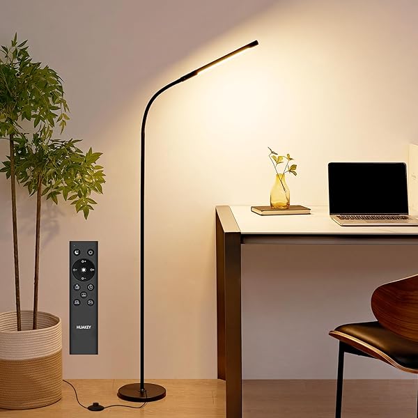 【貨物輸送無料】Huakey Home 立ち会い場点火装置 北欧 LED 立ち会い場照明ランプ 間接的な行動点火装置12W 照明ランプ点火装置 無度合い調光調色 立ち会い場照明ランプ led 高さ調節する能力のあるな読みもの照明ランプ 室内装飾 点火装置 臥し所/リビング/部屋の入り口/寝台側面 今めかしい 眩しくな