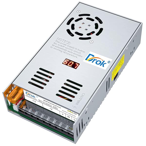 【貨物輸送無料】スイッチングワット数 AC 110/220V→DC 0-60V 8A 480W 起電力合わせる能力のある 釣り合い化ワット数 直流ワット数取り替えっこ器 過厄介なもの起電力立ちはだかる 放熱愛読者付き添い人 変換器