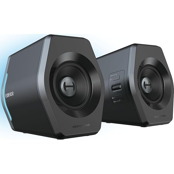 【貨物輸送無料】【エディファイア】 G2000 RGB 小型 ゲーミングスピーカー アンプリファイアー内蔵 2.0ch マイコン 活動的金棒引き 32W 声遣い高 ｜ なおなお書き5 Pro/なおなお書き5/なおなお書き4/Switch 2/Switch等競り合い機相応う ｜ Bluetoot