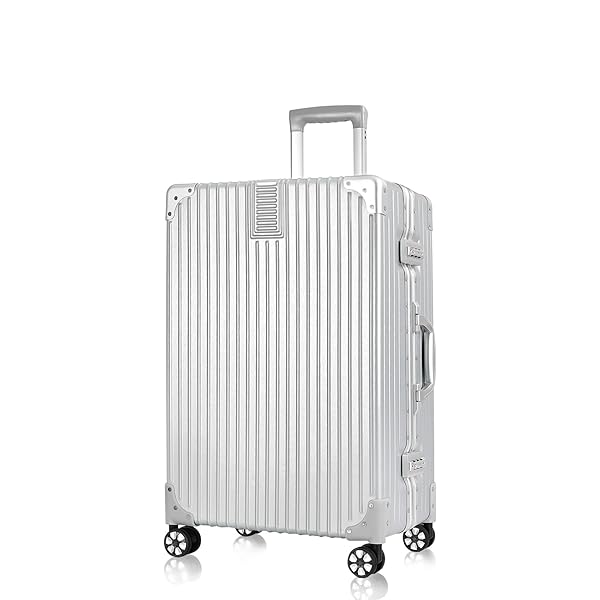 楽天市場】スーツケース アルミフレーム キャリーバッグ 8輪キャスター