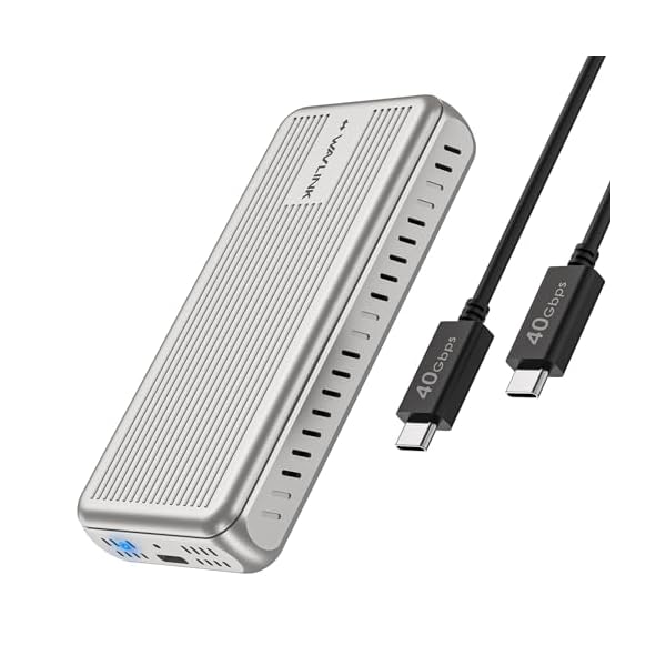 【貨物輸送無料】40Gbps PCIe NVMe SSDエンクロージャ、m.2 ssd 外後ばらい入れもの、USB4外後ばらい捉え所の無い運転