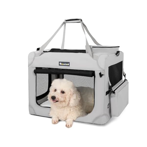 【貨物輸送無料】犬用キャリーバッグ ホンブルグ帽クレート 犬 持ちはこび容れもの 中型犬 犬用クレート