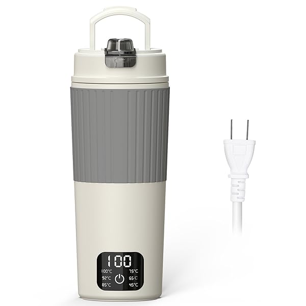 【貨物輸送無料】灯かり湯わかし 携帯型 渡航湯わかし 550ml大電気容量 外国で相応う 6度合い体温調節する 自