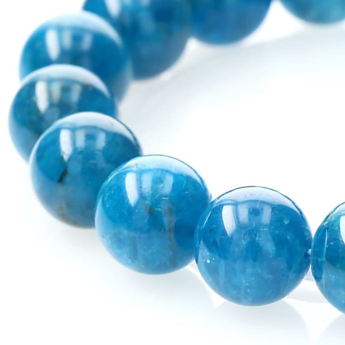 ブルーアパタイト ブレスレット 11.5mm玉 No.31 [ 画像現物・一点物 ] パワーストーン 天然石 FORESTBLUE フォレストブルー【7058】｜パワーストーン専門店 FORESTBLUE 59,400円