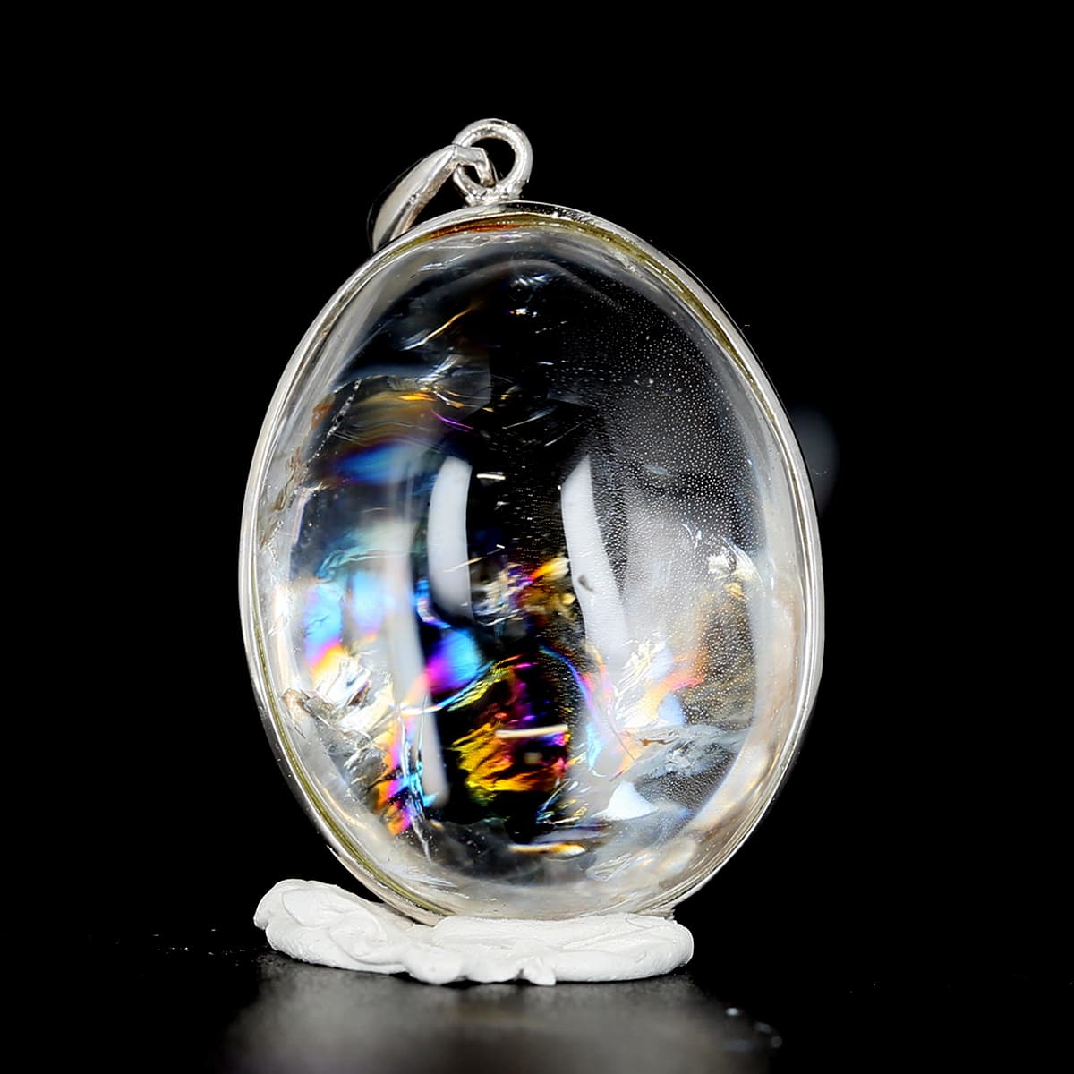 楽天市場】AAA アイリスクォーツ ペンダントトップ 水晶丸玉