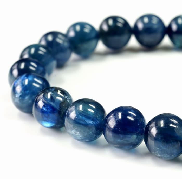 宇宙と繋がり霊性を高め幸運を得る✩.*カイヤナイト＆K2アズライト ブレス 宇宙と繋がり霊性を高め幸運を得る✩.*カイヤナイト＆K2アズライト