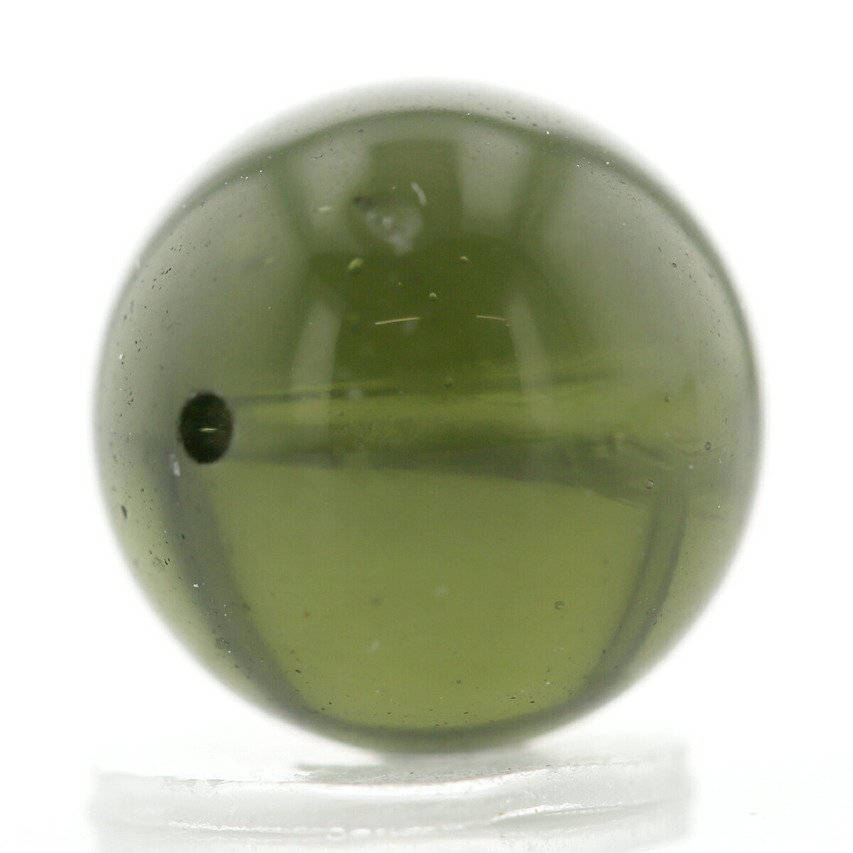 楽天市場】【バラ売り】モルダバイト［モルダウ石］・丸玉ビーズ◇8mm