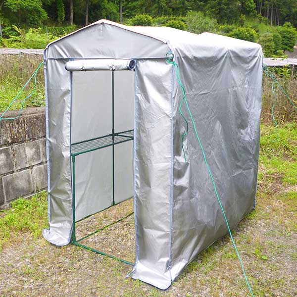 組立式簡易物置 ジャンボスペーシア SP-07 幅122×奥行186×高さ190cm 約0.7坪 DAHLIA マルハチ産業 防水 防塵 UVカット 送料無料 代金引換不可|FOREX森産業ガーデンショップ