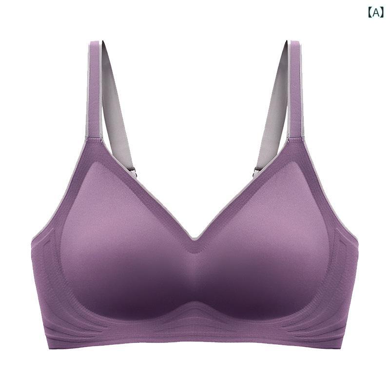 レディース 無痕ブラジャー ノンワイヤー 小胸用 プッシュアップ サイドガード 防下垂 調整型 背心式 運動ブラ 乳膠素材 3/4カップ 上薄下厚 固定肩紐 後三列フック 透気性 吸汗 防透け 快適 サイド収納 副乳ケア ニット面料 ナイロン スパンデッ 5,552円