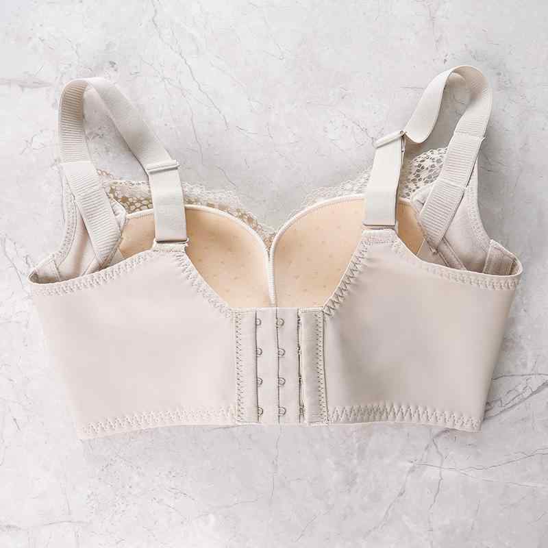 無線ブラセット 女性用 小胸用 集める 持ち上げる 防下垂 快適 サイド収納 副乳収納 薄型カップ 3/4カップ 固定肩紐 後ろ4列フック ニット ナイロン 伸縮性 レース ブラック ベージュ グリーン ブラウン レッド 秋冬 日常使い 高級感 軽量 5,536円
