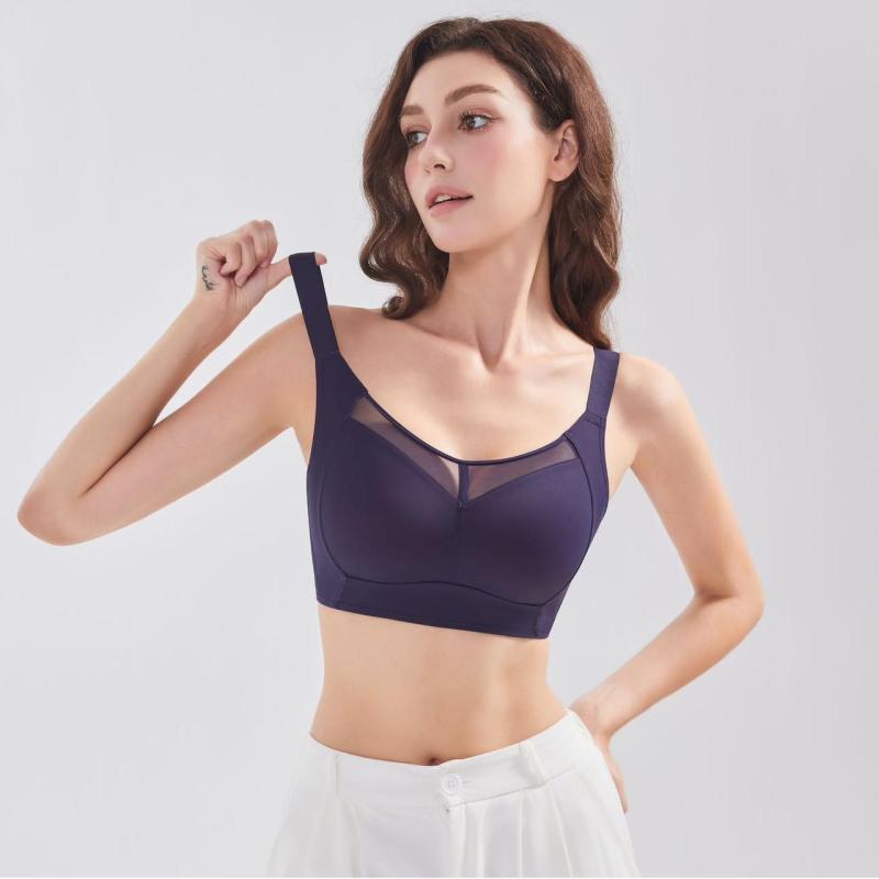 レディース ワイヤレス ブラジャー 薄カップ ノンワイヤー 大胸 調整型 防下垂 寄せ上げ リフトアップ 矯正 無痕 透気性 上托 美背 側収 副乳収集 小さめ 塑身 背心式 固定肩紐 後四列フック 接触冷感 ナイロン素材 シンプル カジュアル インナー 5,765円