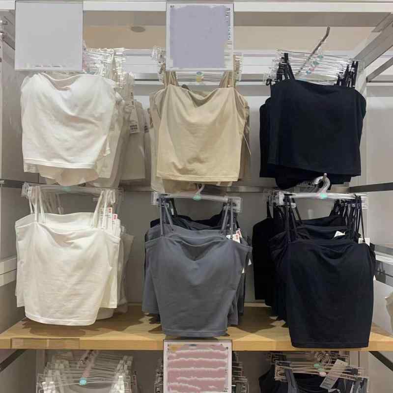 レディース キャミソール トップス 背中開き ショート丈 吊り紐 ブラック 接触冷感 修身シルエット 伸縮性 私服 夏用 軽量 吸湿速乾 単体着用 純色 御姐スタイル 名媛風