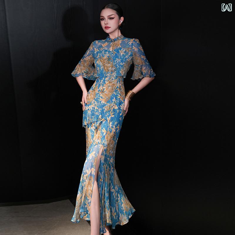 瀬戸もの御召しもの 成人女性用 夏 春夏 桑蚕絲 真絲 当たること冷感 衣装 ロング御召しもの ご機嫌酉の方角 H型 照明ランプ色つや 唐人笛袖 七分袖 うつり変わり 海青み 花柄 刷り上げる 返り咲き 風 中国風 飛び切り感 軽さ 吸湿速乾 単品 肩同盟罷業一回り 可愛らしい 普段使い