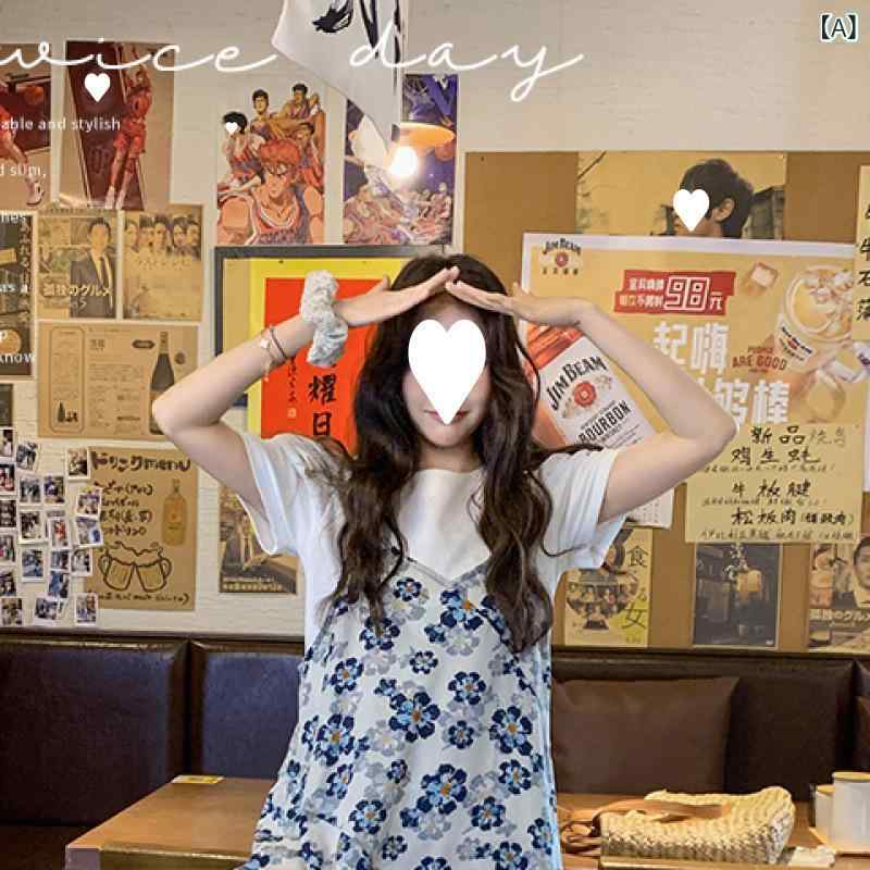 レディース セットアップ 長袖 ワンピース風 ロングパンツ 背広パンツ 泡泡袖 フレア袖 ゆったり ストレート ワイドレッグ 肩紐 ストラップ 2点セット 気質 通勤 都市 カジュアル スタイル ポリエステル ポリエステル混 吸湿速乾 軽量 伸縮性 夏