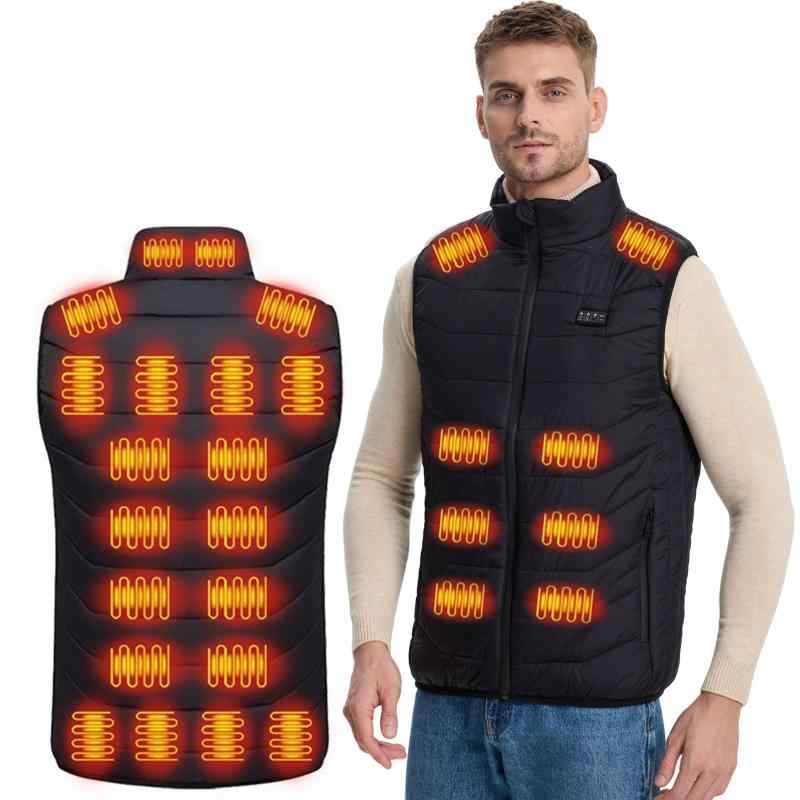 楽天市場】[Jelva] 電熱ベスト 加熱ベスト 25箇所発熱 50000mAh