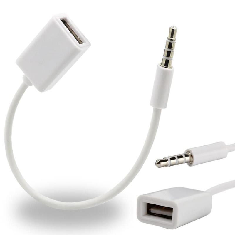 楽天市場】カーアクセサリ 3.5mm AUX端子用 1点セット AuxをUSBに変換