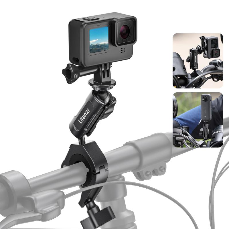 楽天市場】Ulanzi MP-5 バイクカメラホルダー 360度回転 バイク