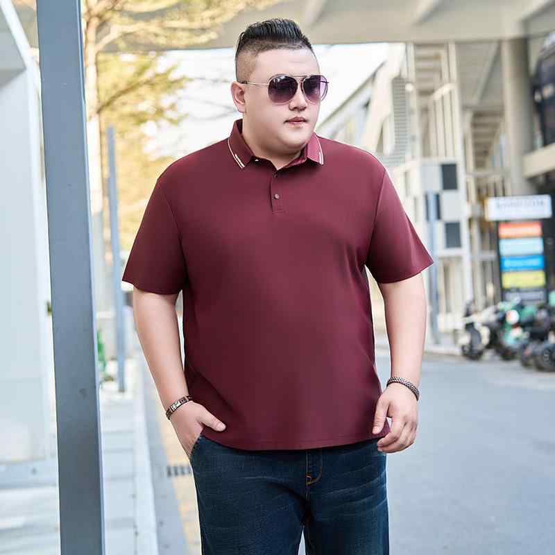 Poloシャツ メンズ 短袖 夏用 接触冷感 ビジネス 通勤 ゆったりシルエット 刺繍 薄手 純色 ニット ナイロン素材 透気性 伸縮性 色持ち良い 赤 黒 グレー 青 ビジネスカジュアル 日常使い 軽量 上質 快適 半袖 トップス