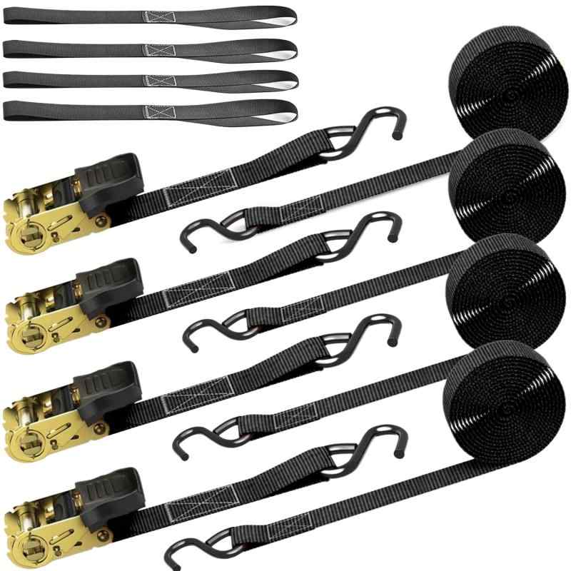 新品☆Snap-On/スナップオン ラチェットタイダウン ベルト２本セット SNAP-ON】 スナップオン SNAP Ratchet Tie Down ラチェット式