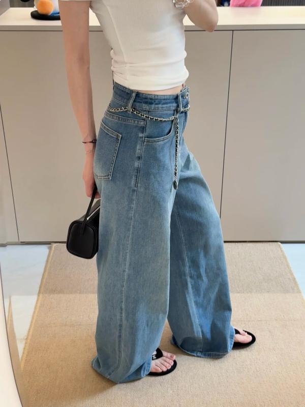 ジーンズズボン下 成人女性用 夏 春夏 中腰 ワイドレッグ ロングズボン下 薄っぺら 通気性 軽さ 綿 ポリエステル 練りあわせる原材料 直筒 分かりやすい デイリー 着付ける 青み 古典派音楽 返り咲き 影ぼうし すっきり 表現スタイル 日韓 心地好い 洗いもの製作