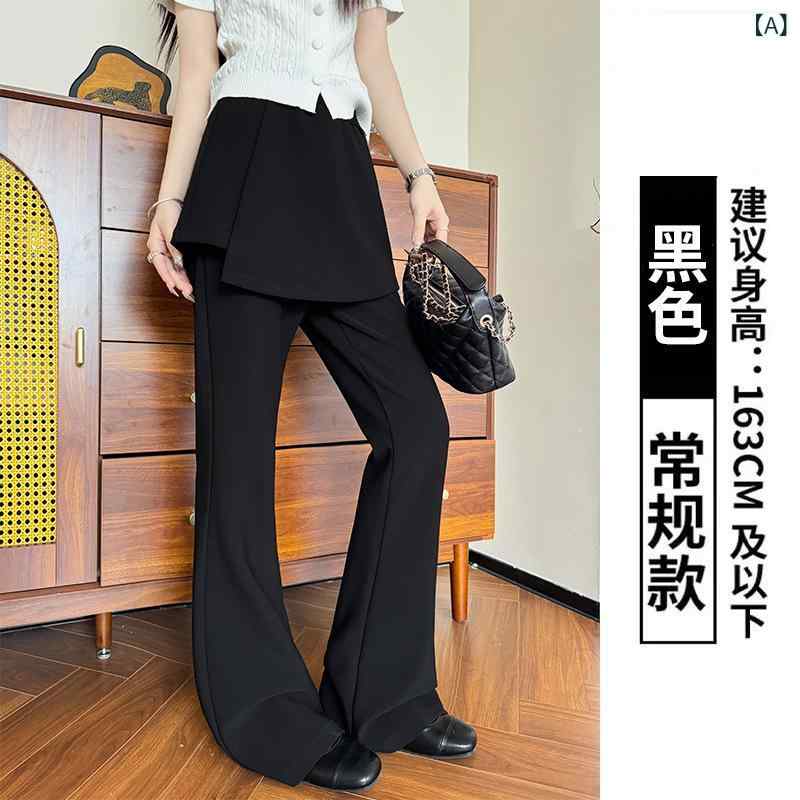 レディース ワイドパンツ クロップド フラワーデザイン スリムフィット スポーツパンツ 高腰 ナローレッグ クロップドレッグ 綿混 ポリエステル スパンデックス 薄手 ポケット ポケット付き 長丈 ルーズフィット マイクロストレッチ ブラック カーボング