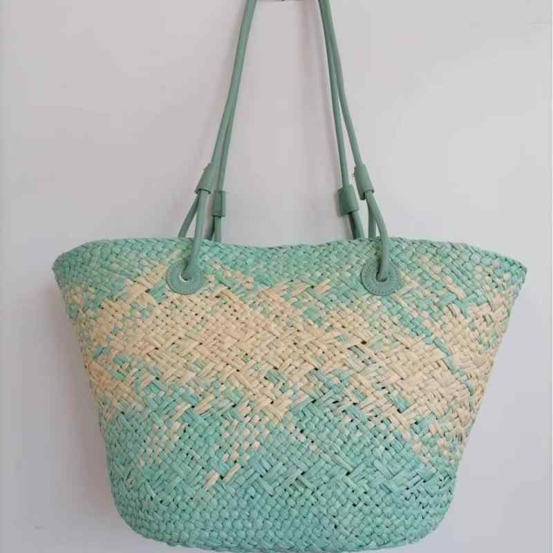 女性用 斜めがけ 編み込み ショルダーバッグ 草編み ハンドメイド ビッグサイズ 大容量 日常使い かわいい 個性派 百搭 コーデ 軽量 ソフト素材 春夏 欧米風 レトロ 柄入り 織り込み ショルダー トート 巾着 麻素材 ナチュラル ベージュ系 ピンク