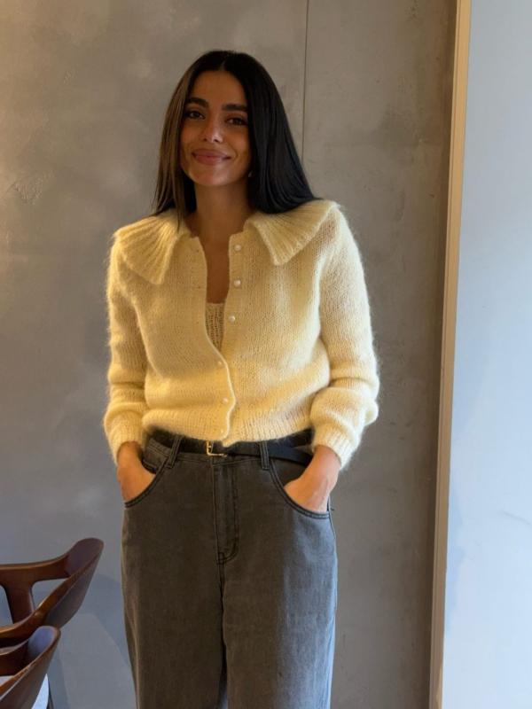 カーディガン メンズ 女性用 短丈 ニット オープンカーディガン 春秋 かわいい 丸首 トップス 薄手 ゆったりシルエット 長袖 透け感 軽量 再生繊維 アイボリー 街頭スタイル 普段使い 接触冷感 吸湿速乾 切り替えデザイン ラグジュアリー