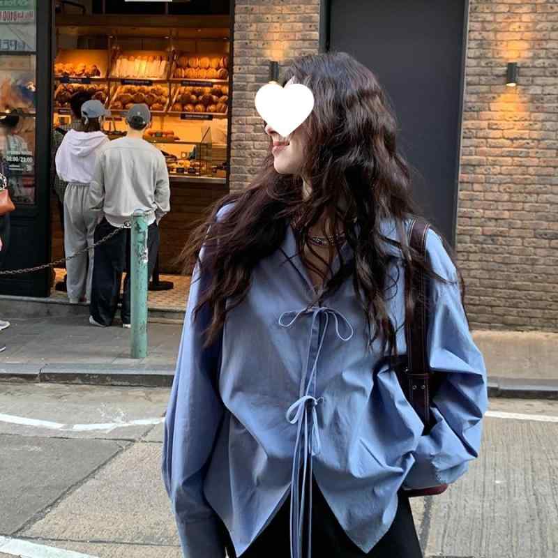 ブラウス 女性用 春夏 無袖 ポリコリターン ラベンダー ピンク 系帯 蝶結び デザイン 綿 天絲 再生繊維 接触冷感 切り替え 加工 ワイド シルエット ゆったり フィット 吸湿速乾 軽量 通勤 普段使い 私服 トップス シャツ インナー レイヤード