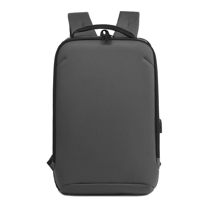 メンズ バックパック ビジネス バック 鞄 男性用 大容量 15インチ ノートパソコン収納 牛津布 軽量 減負 快適 肩掛け ビジネス 外出 通勤 普段使い 黒 グレー 夏 シンプル デザイン 36-55L