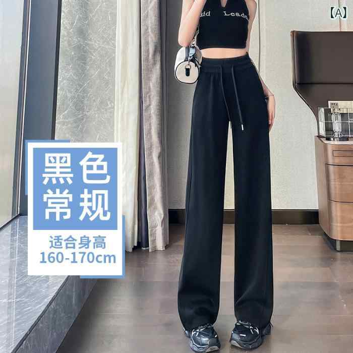 レディース ワイドパンツ 高腰 ゆったり クロップド コットン混 ポリエステル 微弾性 長丈 直筒 微フレア 切り替え ステッチ グレー ブラック ライトグレー ベージュ ダークグレー ネイビー 快適 普段使い 秋冬 カジュアル ストレッチ 軽量 通勤
