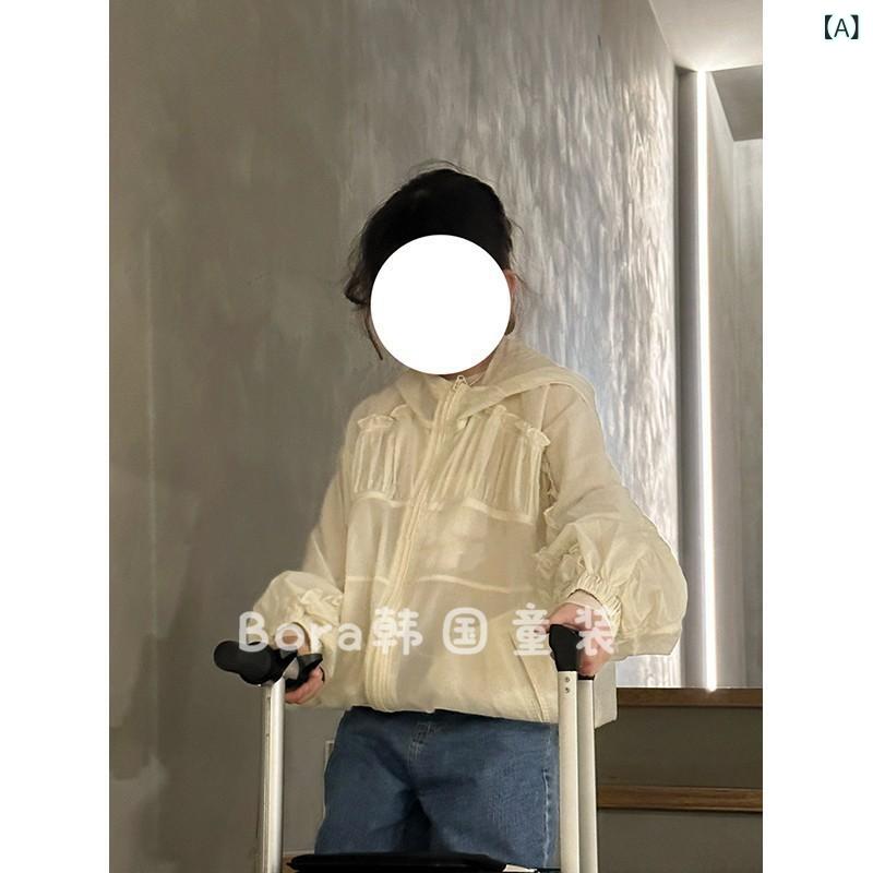 御嬢さん 厚地の外套 防晒 春夏 服 トップス 赤ちゃん 紫外線打つ手 長袖 透人となり 吸湿速乾 ポリエステル 原料品 連帽 ボンネット付き添い人 軽さ 好いたらしい 米白 色合い ミッドホワイト 知らん顔 男女兼用 大きめ大きさ 8歳以上 日常使い走り アウトドア 春夏向け