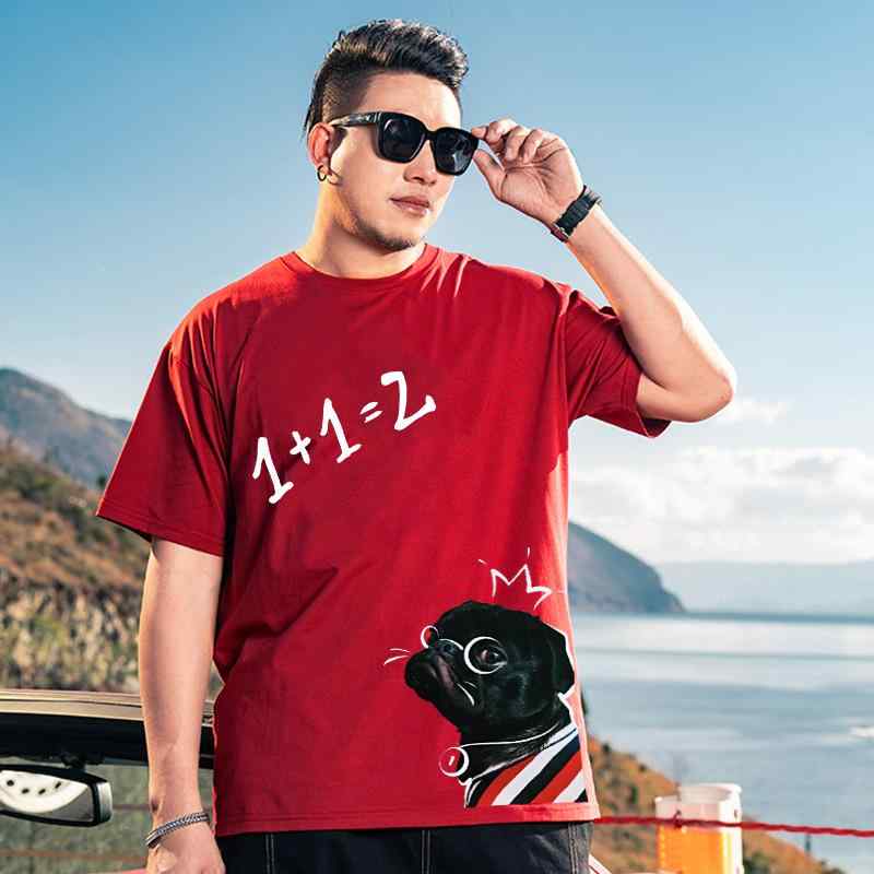Tシャツ メンズ 大きいサイズ 短袖 ゆったり 綿 レーヨン 混紡 吸湿速乾 通気性 薄手 夏 春夏 丸首 プリント 日常 普段使い 赤 文字 座禅 モノクロライオン オレンジホワイトライオン ブラックリッチ グレイリッチ カジュアル