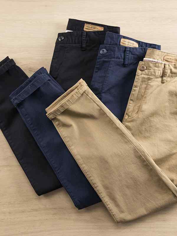メンズ 工装パンツ 直筒 長ズボン 中腰 ミリ弾性 コットン混紡 カーキ ブラック ブルー 耐摩耗 水洗加工 ビジネスカジュアル 通勤 普段使い 秋冬 ユース向け 復古 アメリカンスタイル 軽量 通年対応 伸縮性 快適 デイリーウェア