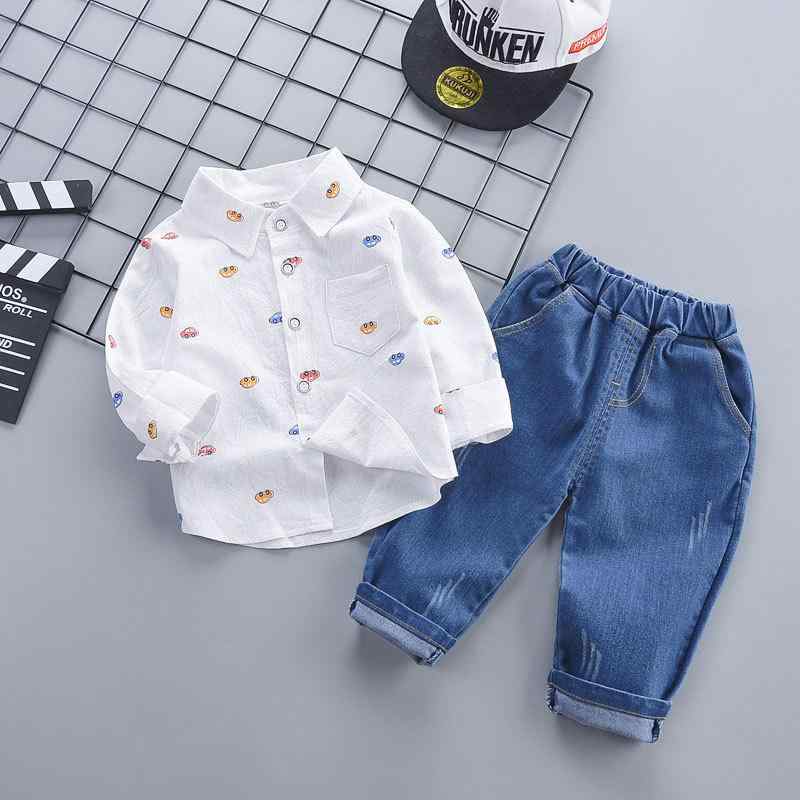 男児 キッズ 男の子 春夏 秋冬 長袖 長ズボン 綿 コットン 95% 柔軟 普通厚 2点セット トップス ボトムス スタンダード 日常使い 通学 遊び着 1-3歳 80-100cm 80cm 90cm 100cm ホワイト ライトブルー スタイリッシュ