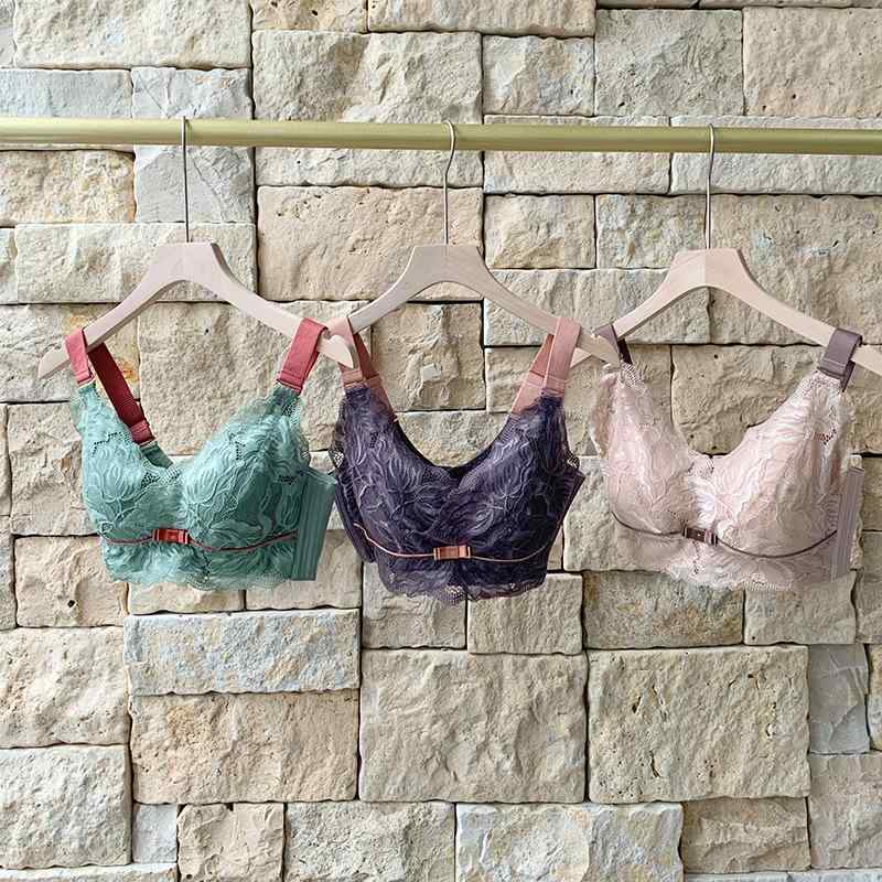 ブラジャー ノン導線 成人女性用 寄せ集め 大胸相応う 薄型 通気性 好いたらしい 後押し食い違い 背心式 1/4優勝杯 超薄型 着脱能力のある 肩紐 うしろ側4列引っかかり 綿織物 綿混 ナイロン アニタ 伸ばすこと 紫 緑 サクラ色 ベージュ 春夏 秋冬 通年 軽さ 伸縮性 吸湿速乾