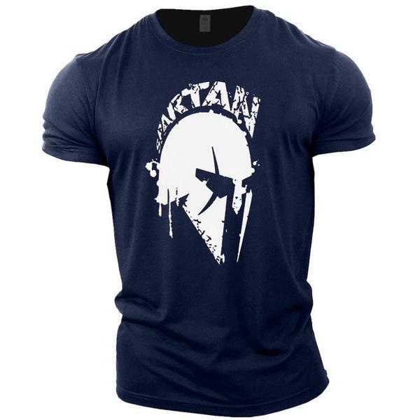 メンズ Tシャツ 短袖 丸首 運動 ランニング トレーニング ジム フィットネス ゆったりシルエット 吸湿速乾 綿素材 透気性 伸縮性 印花 環境テーマ カラフル 黒 白 紺 グレー 緑 赤 黄 青 通勤 日常 アクティブ ラフスタイル
