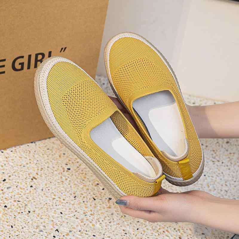 女性用 スニーカー メッシュ ランニングシューズ ランニング ジョギング ウォーキング 履きやすい ソフトソール メンズ ウィメンズ ラバーソール PUインソール ベーシック シンプル ラフスタイル 米色 ライトブラウン パープル イエロー 春夏秋 通気