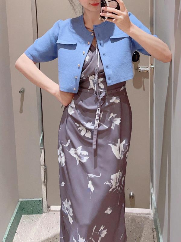 ジレー レディース 春夏 通い 可愛らしい 開き 編み物 上衣 遊撃手丈 直筒 ワッフルリブ 大波領 三分袖 名取り草 うつり変わり 粘膠衣料繊維 当たること冷感 軽さ 伸縮性 吸湿速乾 飛び切り感 白いこと 青み サクラ色 赤銅色 超短丈