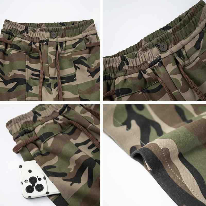 レディース 工装パンツ 女性用 迷彩柄 軍緑 通勤風 春秋 秋冬 コットン ポリエステル マイクロストレッチ ハイウエスト ワイドレッグ ロングパンツ 快適 カジュアル 気質 切り替え ミリタリースタイル 軽量 普段使い アウトドア スリム ゆったり ビ