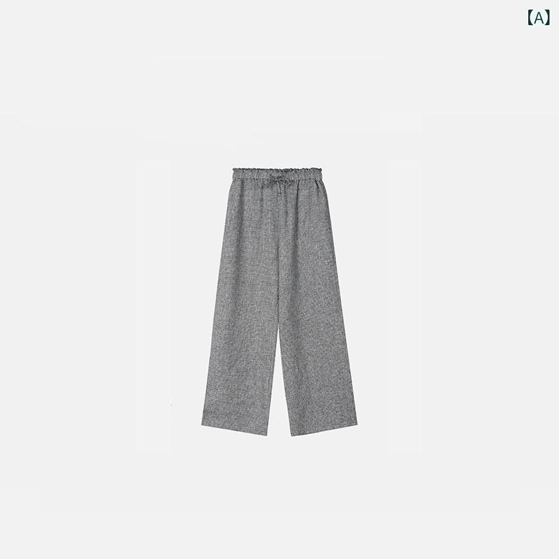 レディース 長ズボン 麻 原料品 チドリ格柄 太陽面爆発 裾 引っ切り無い 影ぼうし ゆったり 相応う 薄っぺら 無弾力性 定まり風 表現スタイル 読みもの的 レトロ 佇まい 三春 寄せあわせ 百搭 座標 日常 使い走り 休? 目論む